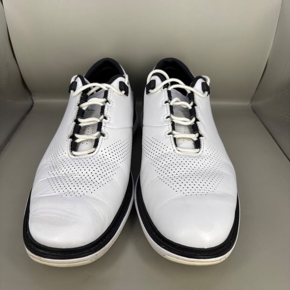 Jordan ADG 4 Mens Golf Shoes White Black Elephant Print DM0103-110 Size 10 - Picture 2 of 7